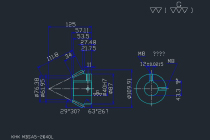 DXF的齒輪圖紙